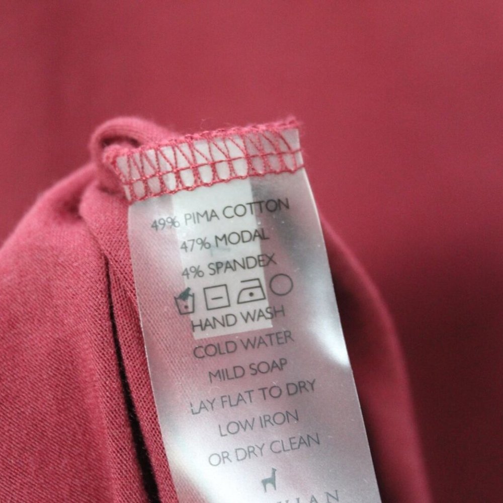 Peruvian Connection Aries Sheath Jersey Knit Gathered Dress Size Medium H13825 - Picture 8 of 9